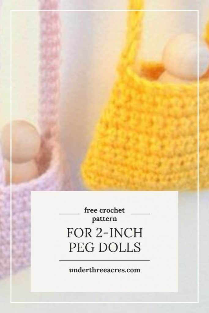 peg doll pouch pattern pin