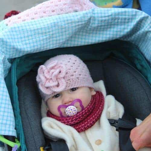 baby crochet hat