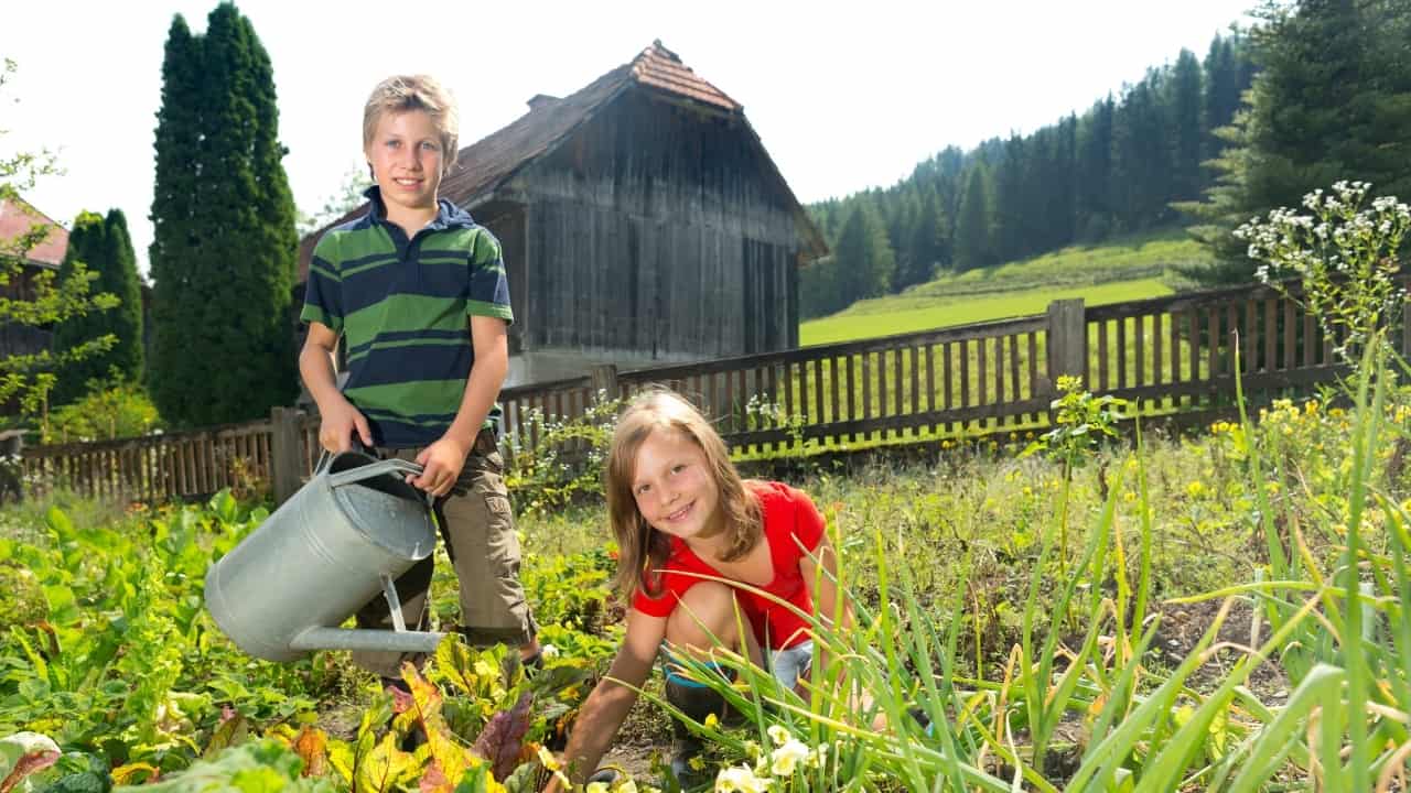 gardening with children