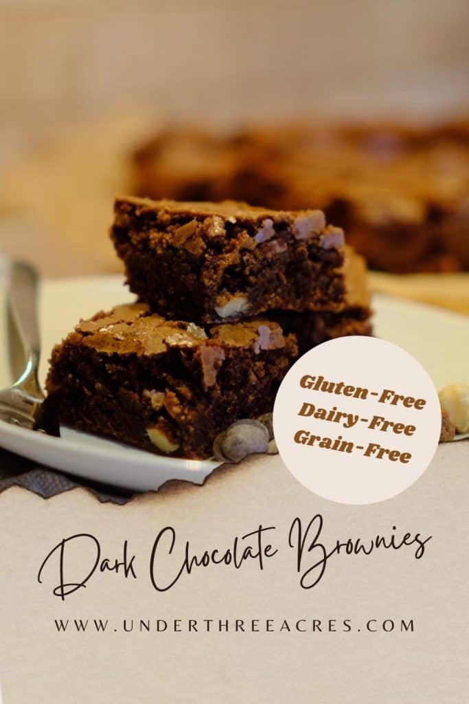 gluten-free dark chocolate brownies